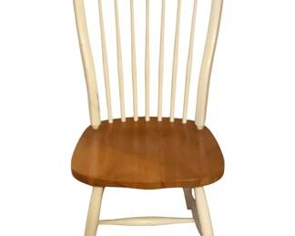 464 - Wood Chair - 40 x 16 x 18