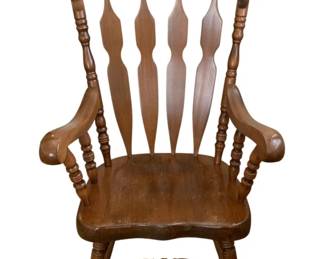 243 - Wood Rocker - 33 x 23 x 47