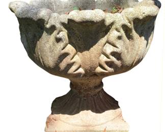 89 - Concrete Planter - 17 x 19