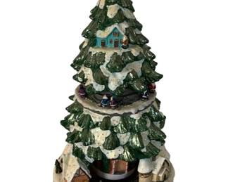 220 - Light-Up Christmas Tree Decoration - 20" (Description): Used as is electric/electronic/mechanical item. No guarantee all components, untested.