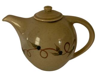 295 - Emerson Creek Pottery Teapot - 7 Inches Tall