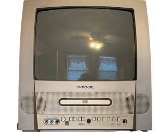 275 - Magnavox 13 Inch TV w/ DVD Player - No remote