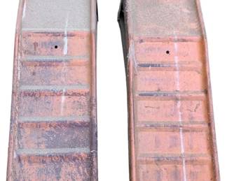 26 - 2 Metal Ramps - 10 x 36 x 10