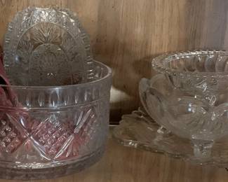 368 - Cabinet Lot of Assorted Glass Items