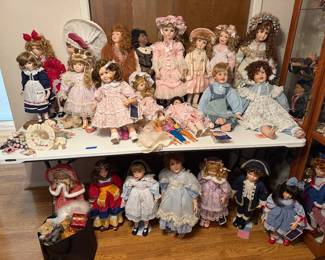 Porcelain dolls