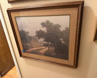 Beautiful framed art