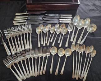 05 Towle Candlelight Sterling Silver Flatware Service 63 Pcs Wchest