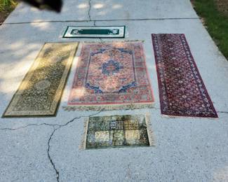 5 Area Rugs Karastan Medallion Traditional Runners