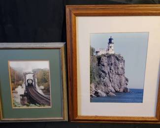 Framed Scenic Photography Collection