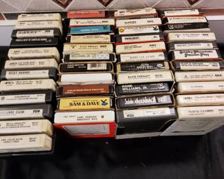 Mystery Lot Vintage Country and Classic Rock 8Track Tape Collection
