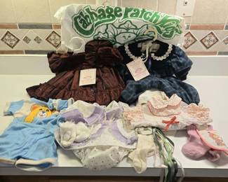 Vintage Cabbage Patch Doll Clothes Babyland General Gift Shop Outfits Accessories