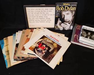 The Ultimate Bob Dylan Collectors Set Rare Vinyl, Books, and Art