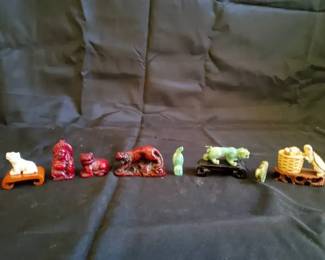 Cool Mini Asian Hand Carved Sculptures