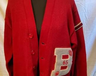 Vintage 1965 Bearden High School Letterman Sweater Alumni Directory Lot Knoxville, TN