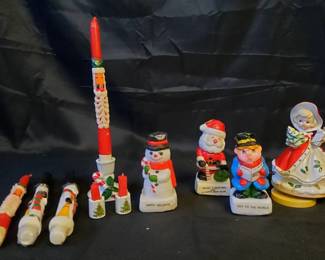 Vintage Christmas Candles