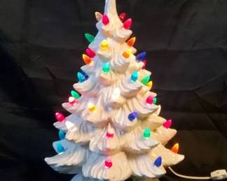 Ceramic Light Up Christmas Tree