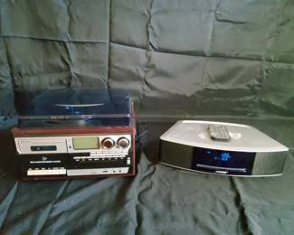 Premium Audio Bundle Retro MultiSystem Record Player Bose HighFidelity Player