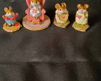 Wee Forest Folk7 Heart Sentiment Collection