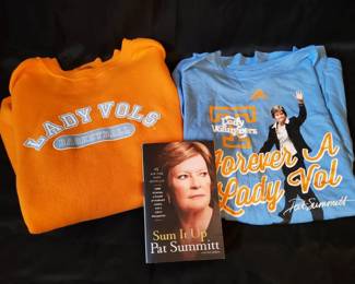 Tennessee Volunteers Lot 4 Pat Summitt Lady Vols Basketball Fan Bundle