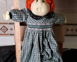 1999 Limited Edition Blue Creek Kid Cabbage Patch Doll W Papers Adiella Utina