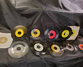 Vintage 45 RPM 7 inch Vinyl Records