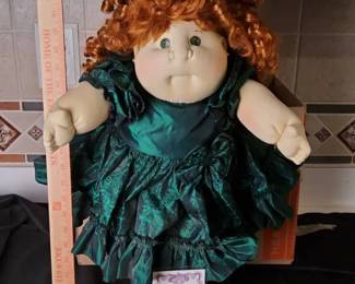 2000 Cabbage Patch Kids Limited Edition Kellum Valley Kid W Orig Papers Receipt Scarlett OHara