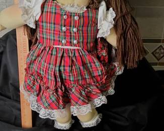 1991 Cabbage Patch Kids Doll W All papers Birthday Card Marty Tania