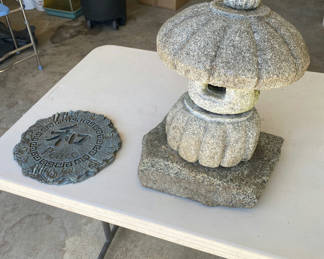 Lot 122: Garden Ornaments Lot #2