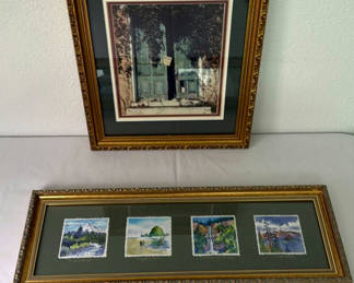 Lot 161: Framed Photograph And Prints