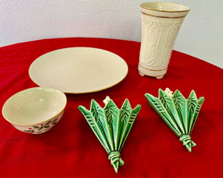 Lot 35: Vintage Mid-Century Ceramic Lenox & Porcelain Holiday Decor