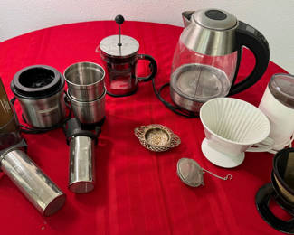 Lot 44: Coffee & Tea Lover's Setup