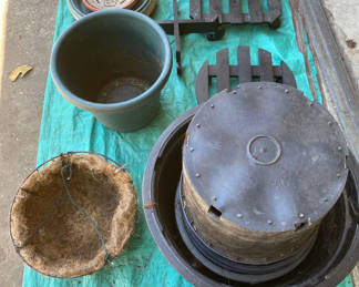 Lot 168: Assortment of Garden Pots, Planters and More