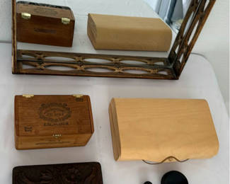 Lot 78: Assorted Wooden Box’s