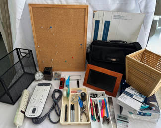 Lot 144: Home Office and Desk Organization Supplies