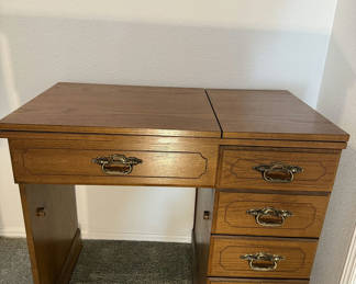 Lot 164: Sewing Machine Cabinet