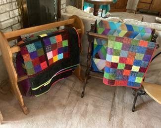 Blanket holders- (L)-30x31 & (R)-23x31