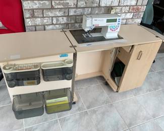 Sewing machine table-closed-37.5x17x30 /open-76”