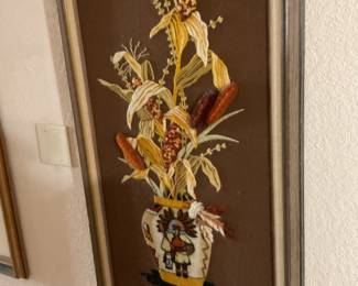 Embroidered artwork-22x41