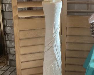 White floor lamp-37x27x17