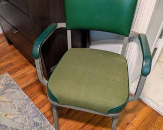 Vintage Tanker-Style Industrial Office Chair