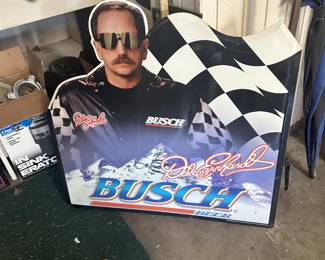 GARAGE DALE EARNHARDT METAL SIGN