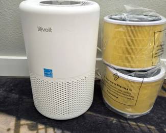 -Levoit Core 200S Smart True HEPA Air Purifier w/ 2 Replacement Filters