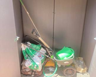  Garden Shed Contents- Common Lawn and Garden Essentials - Shed Not Included