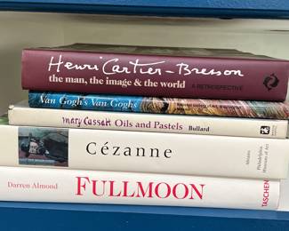 Fine Art Coffee Table Books Including Cartier-Bresson, Van Gogh, Cézanne, Mary Cassatt & Darren Almond