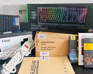 Electronics & Computer Accessories: Razer Ornata V2 Keyboard, Monitor Mount, Lizone Battery, and more