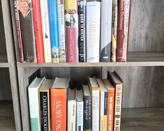 Large Collection Hardcover Books Classics Literature Biography History Photography Reference Lot