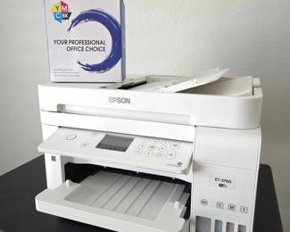 -Epson EcoTank ET-3760 Wireless All-in-One Printer w/ Extra Ink Bottles