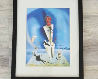  -Salvador Dalí "Apparatus and Hand" Framed Museum Print Surrealist Art