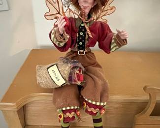 Wayne Kleski Autumn Fairy Doll with Apples