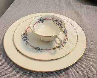 Lenox Belvedere S-314 Teacup and Saucer Set